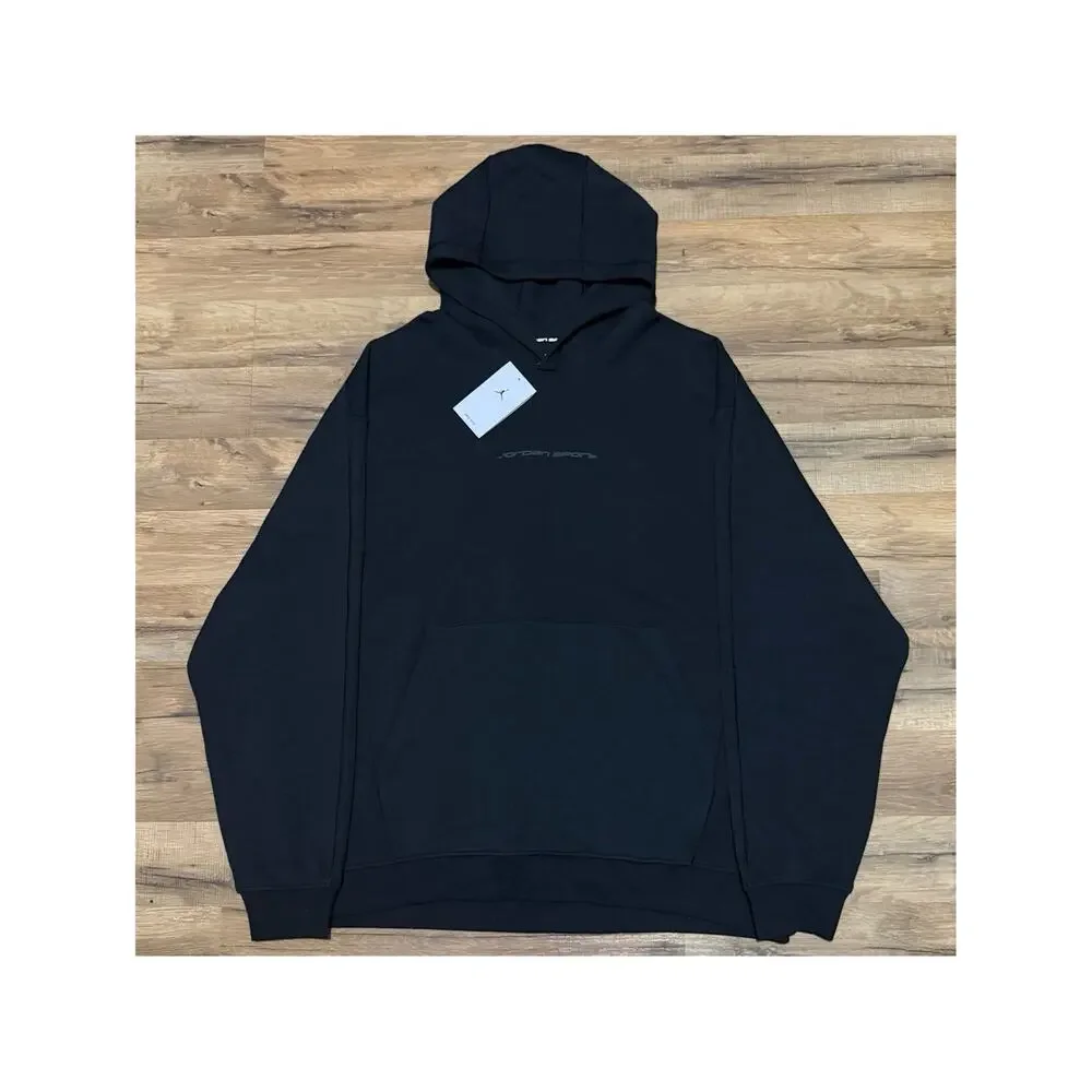 Air Jordan Sport Dri-Fit Black Grey Hoodie Sweatshirt HF0280-010 Size XXL